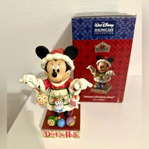 Jim Shore/Disney “Minnie’s Christmas Cheer” Figurine 2006 (#4005625)